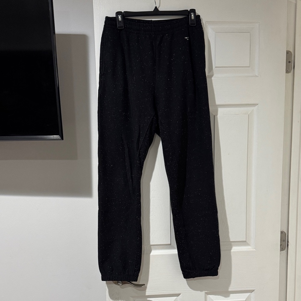 rag & bone Black Speckled Joggers size m